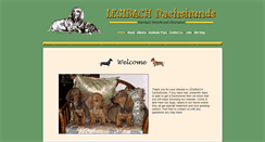Desktop Screenshot of legibachdachshunds.com